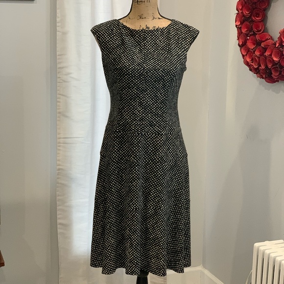 Chaps Dresses & Skirts - Ralph Lauren Chaps dotted dress size M